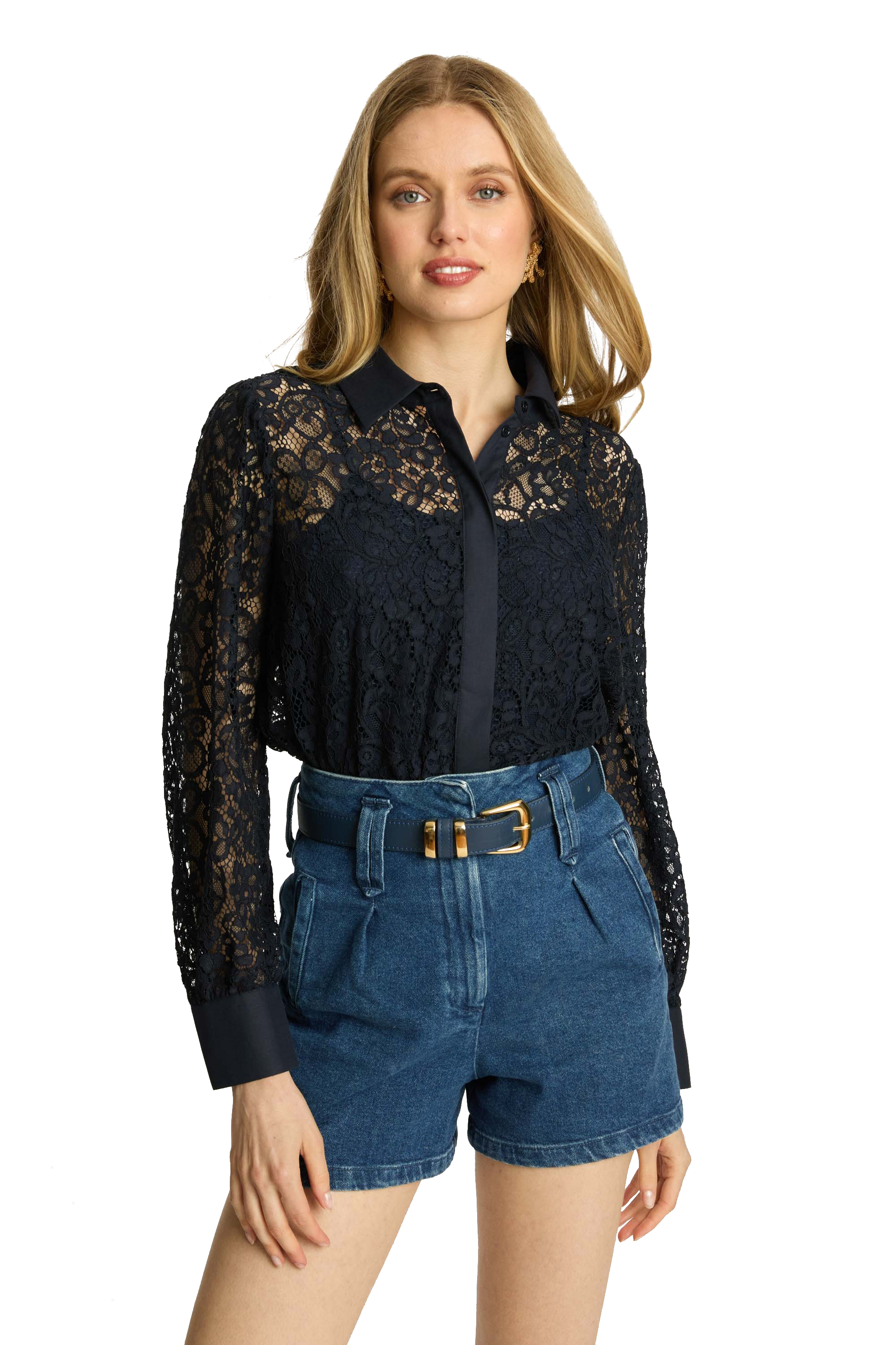 EMMIE LACE TOP - Sassanova