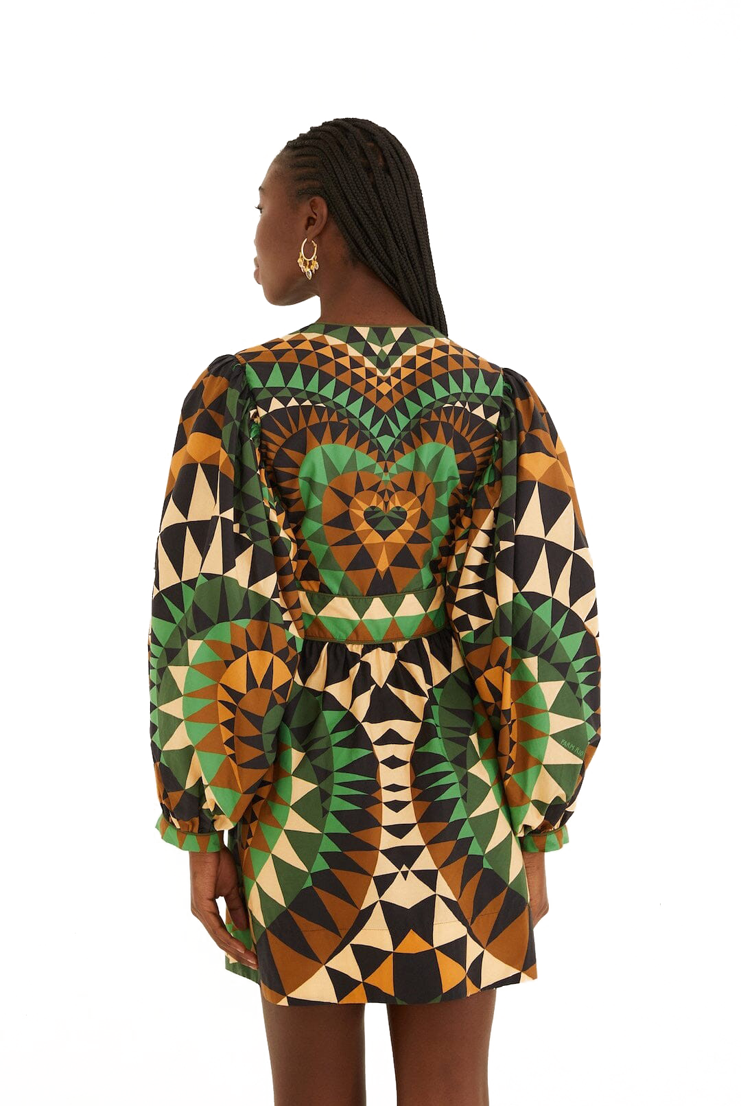 HEART DECO MINI DRESS - sassanova