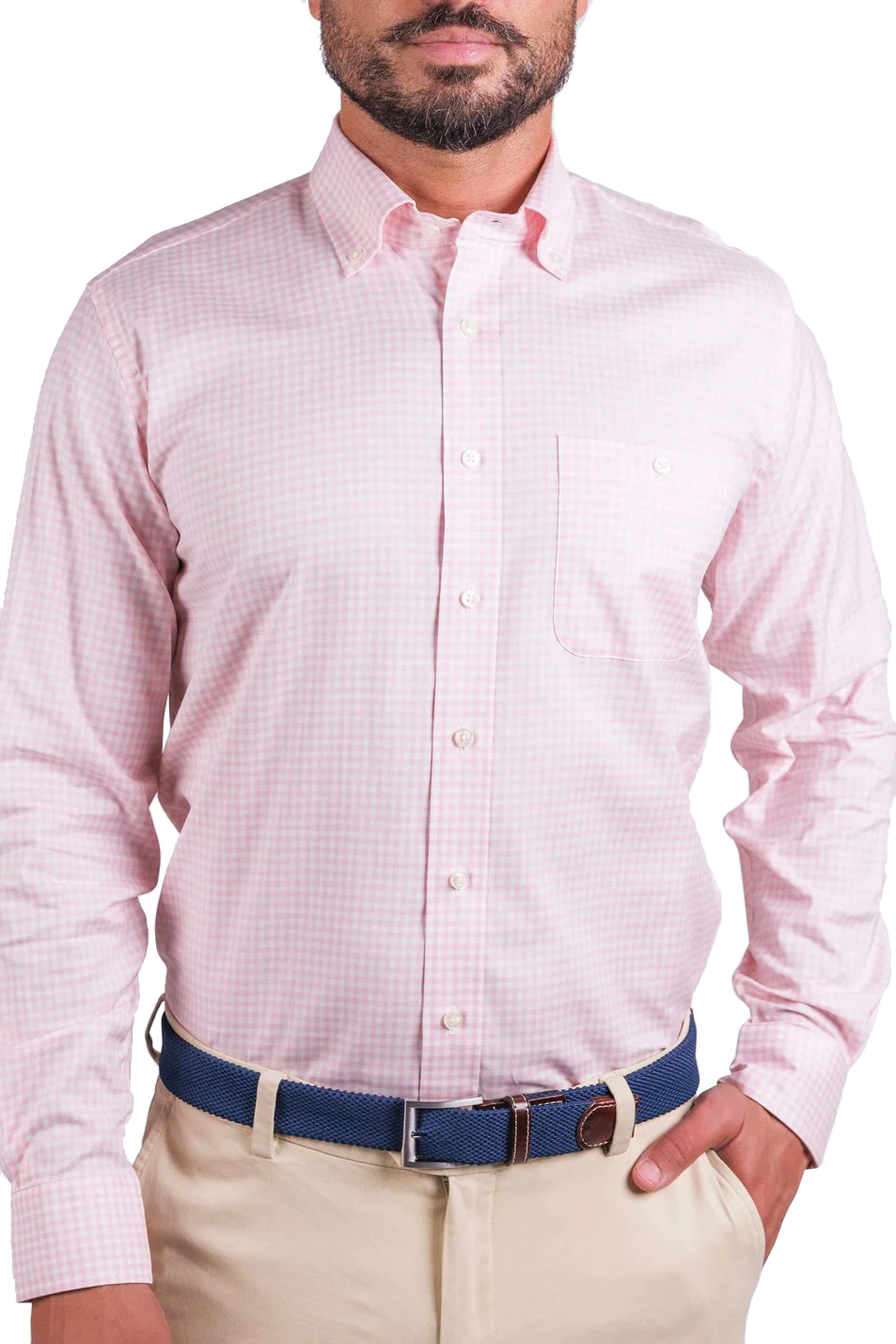 BARRETT GINGHAM SPORT SHIRT - Shirts - Novaman