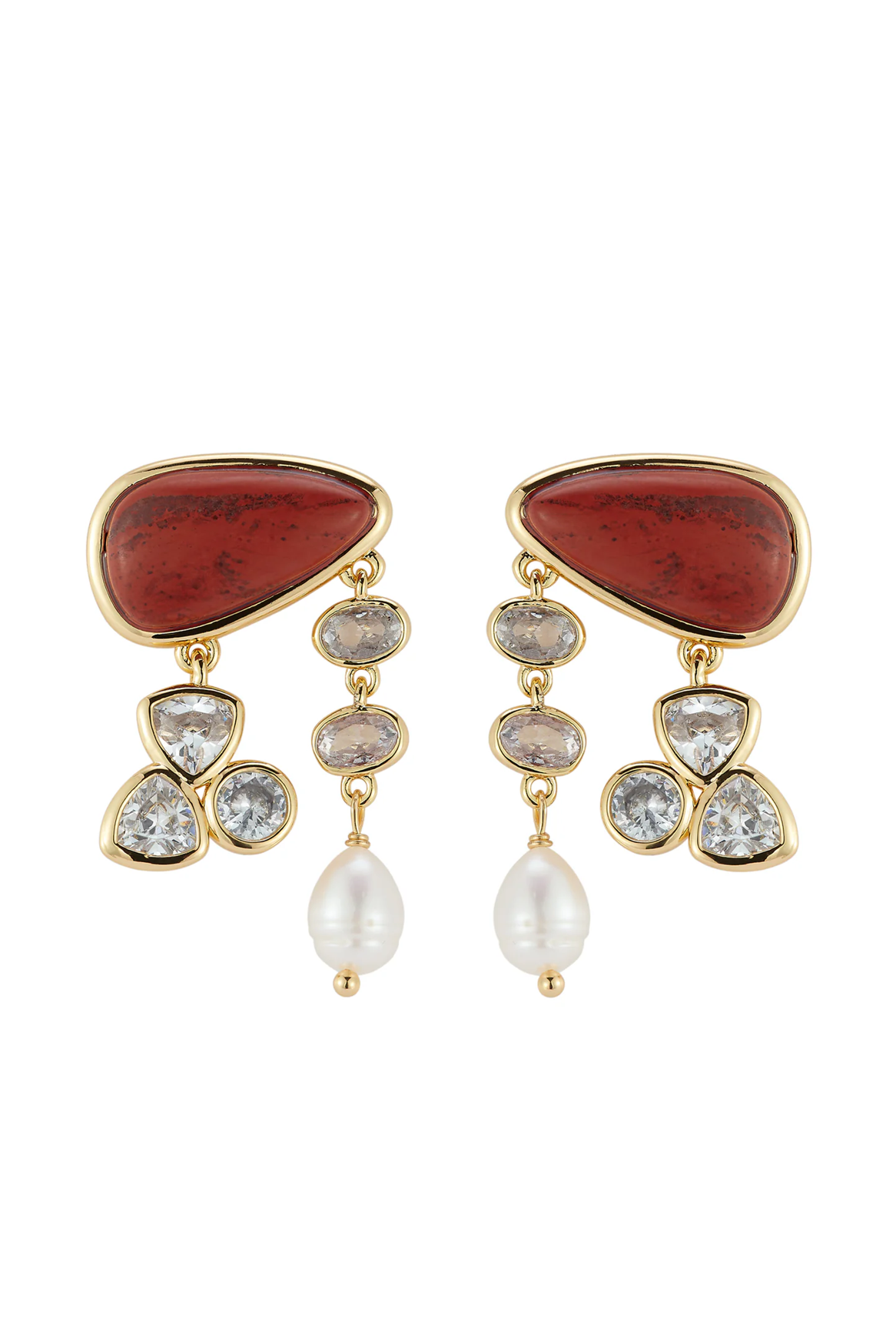 ARLET EARRINGS- RED - Sassanova