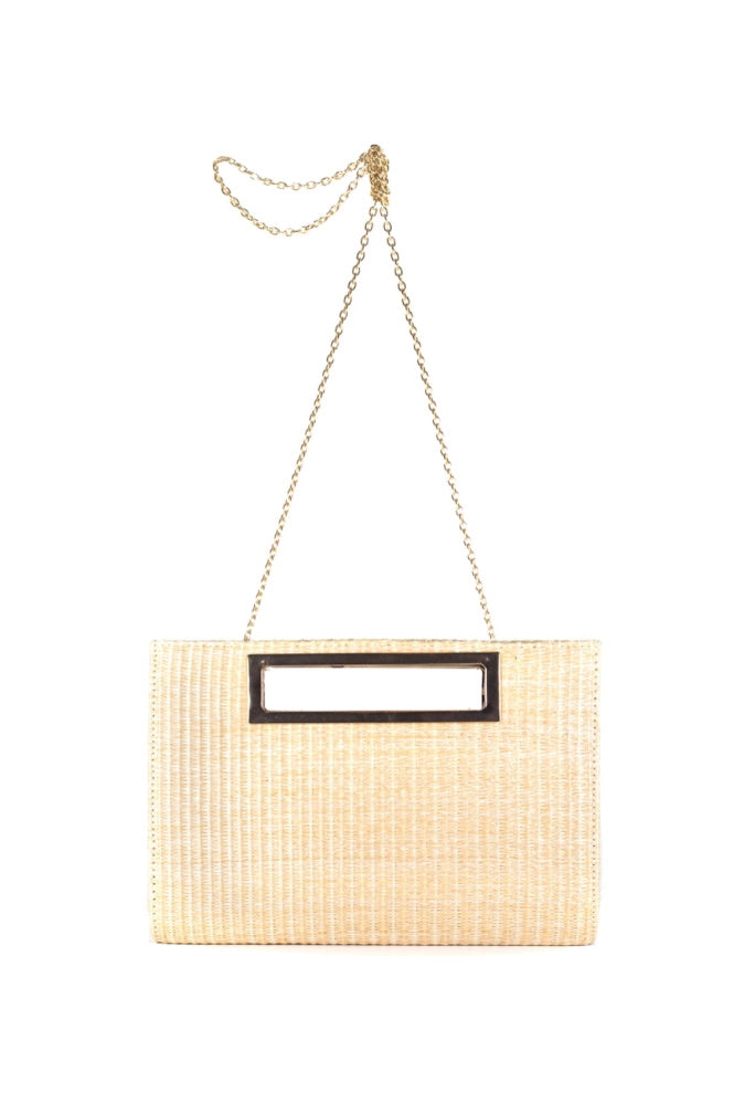 CHLOE STRAW CLUTCH-Sassanova