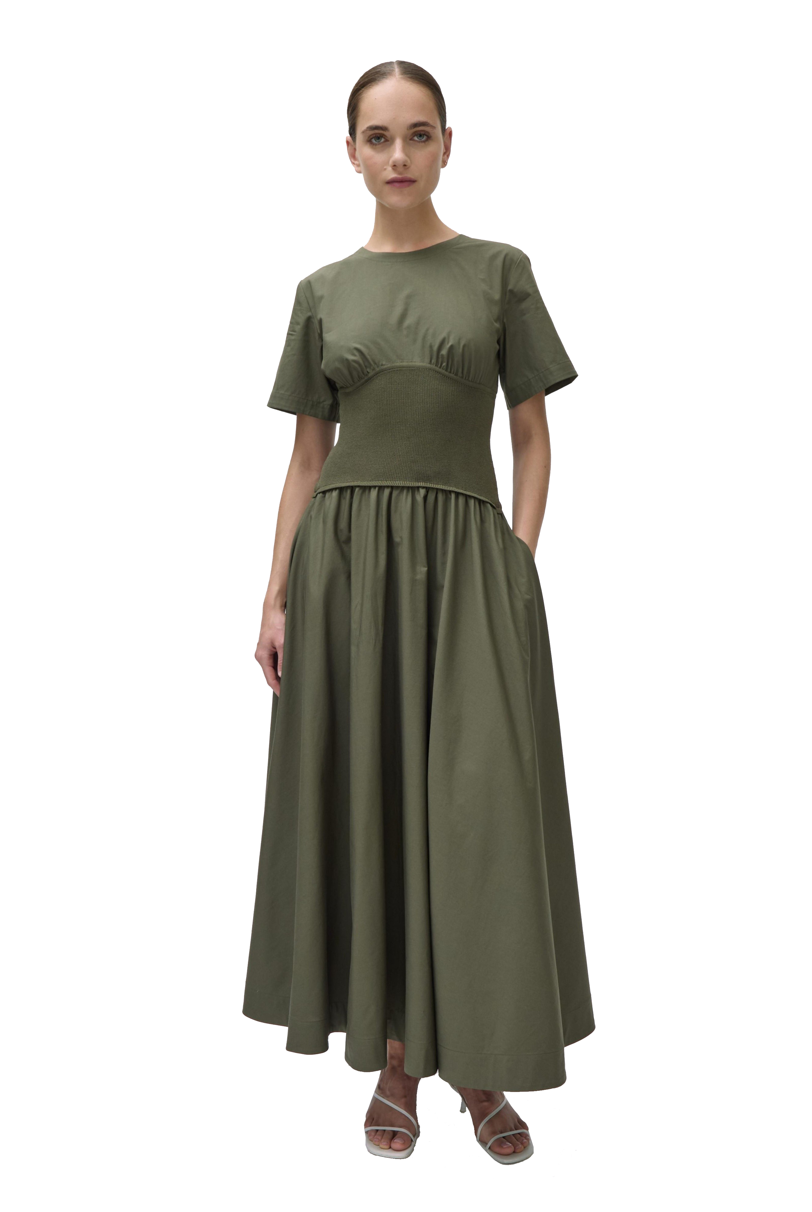 WRENNA S/S MIDI DRESS - Dresses - Sassanova