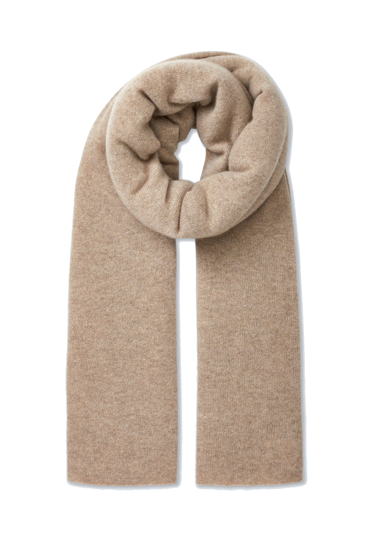 CASHMERE TRAVEL WRAP in taupe heather-sassanova