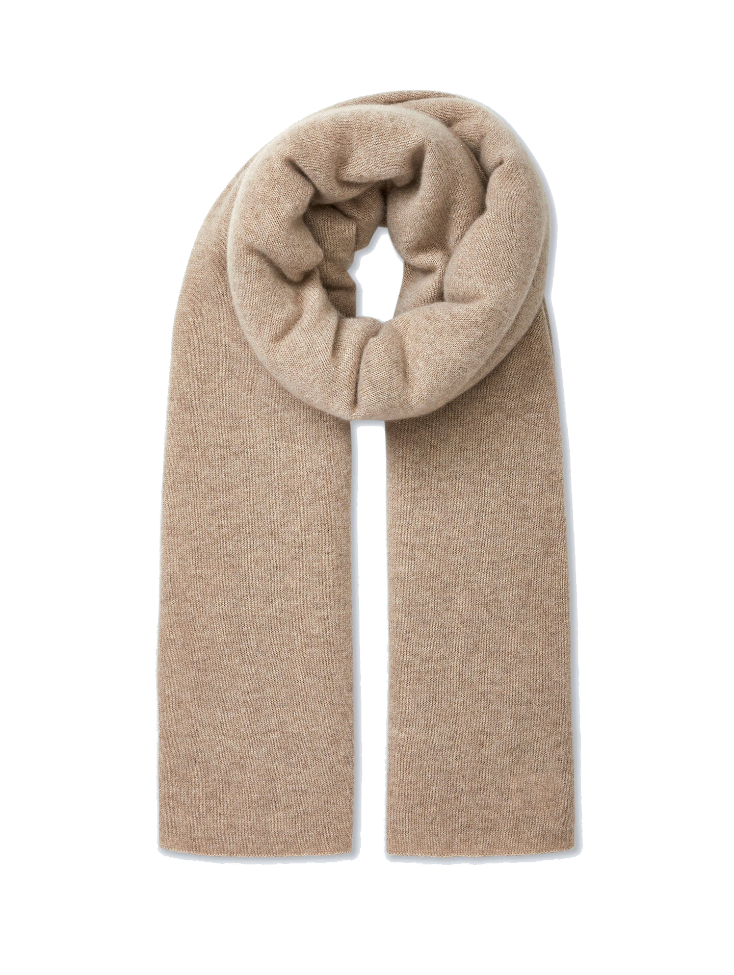 CASHMERE TRAVEL WRAP in taupe heather-sassanova
