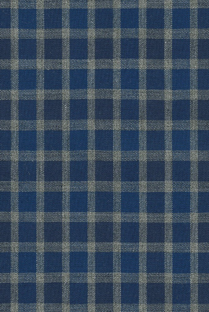 COTTON MELANGE CHECK SPORT SHIRT-novaman