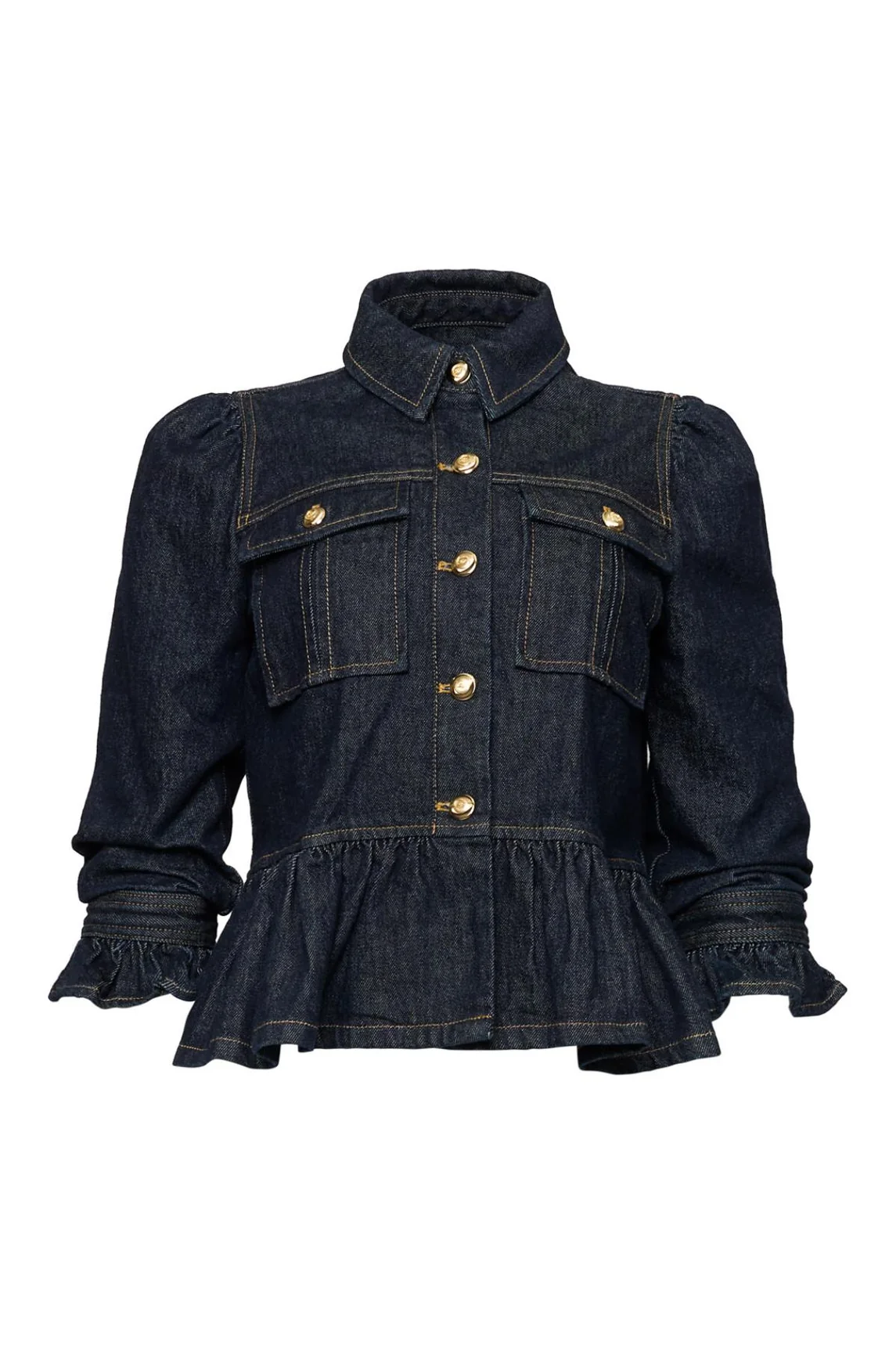 DENIM DELANIE JACKET - Jackets - Sassanova