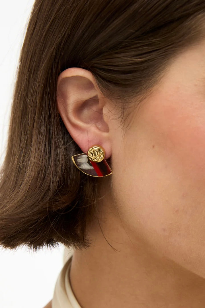 MAYA FAN EARRING
sassanova