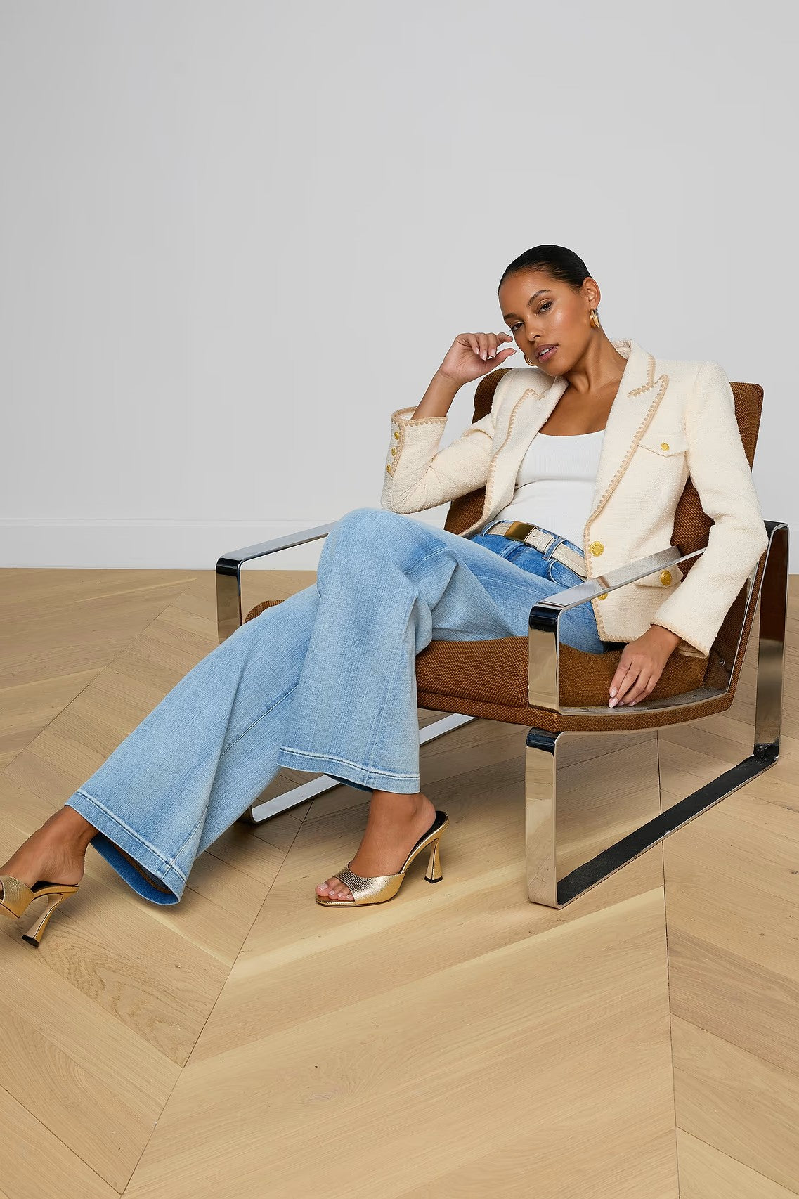 WYLLA SHIRT STRUCTURED BLAZER - Jackets - Sassanova