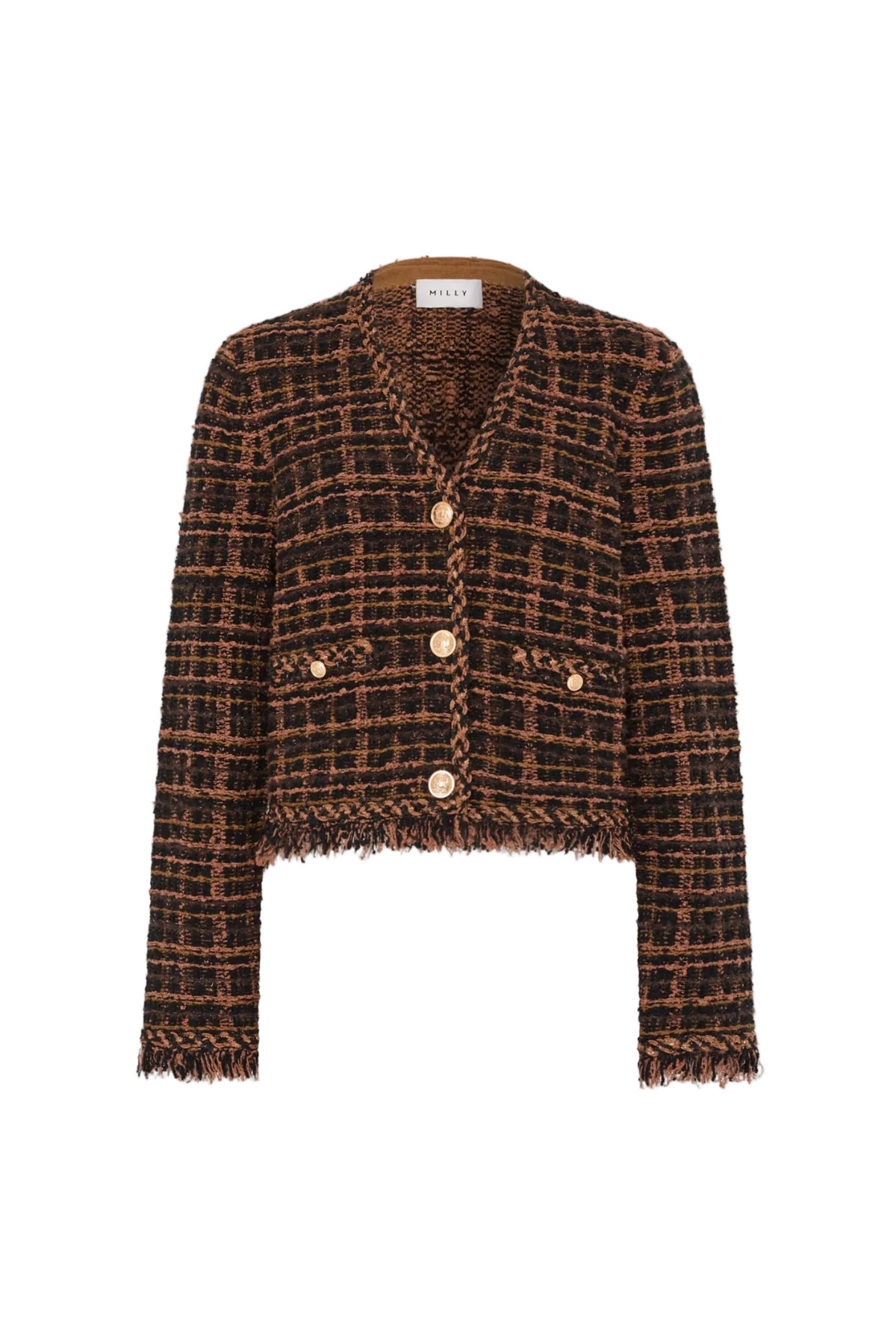 DAPHNE FRINGE CARDIGAN JACKET Sassanova
