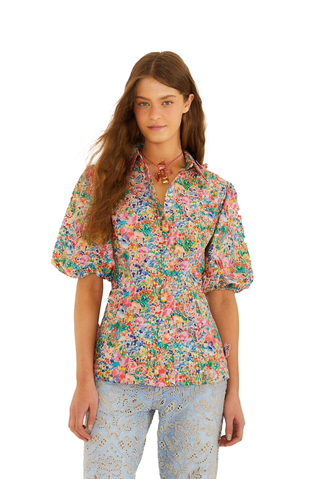 BUTTERFLIES BLOUSE - Blouses - Sassanova