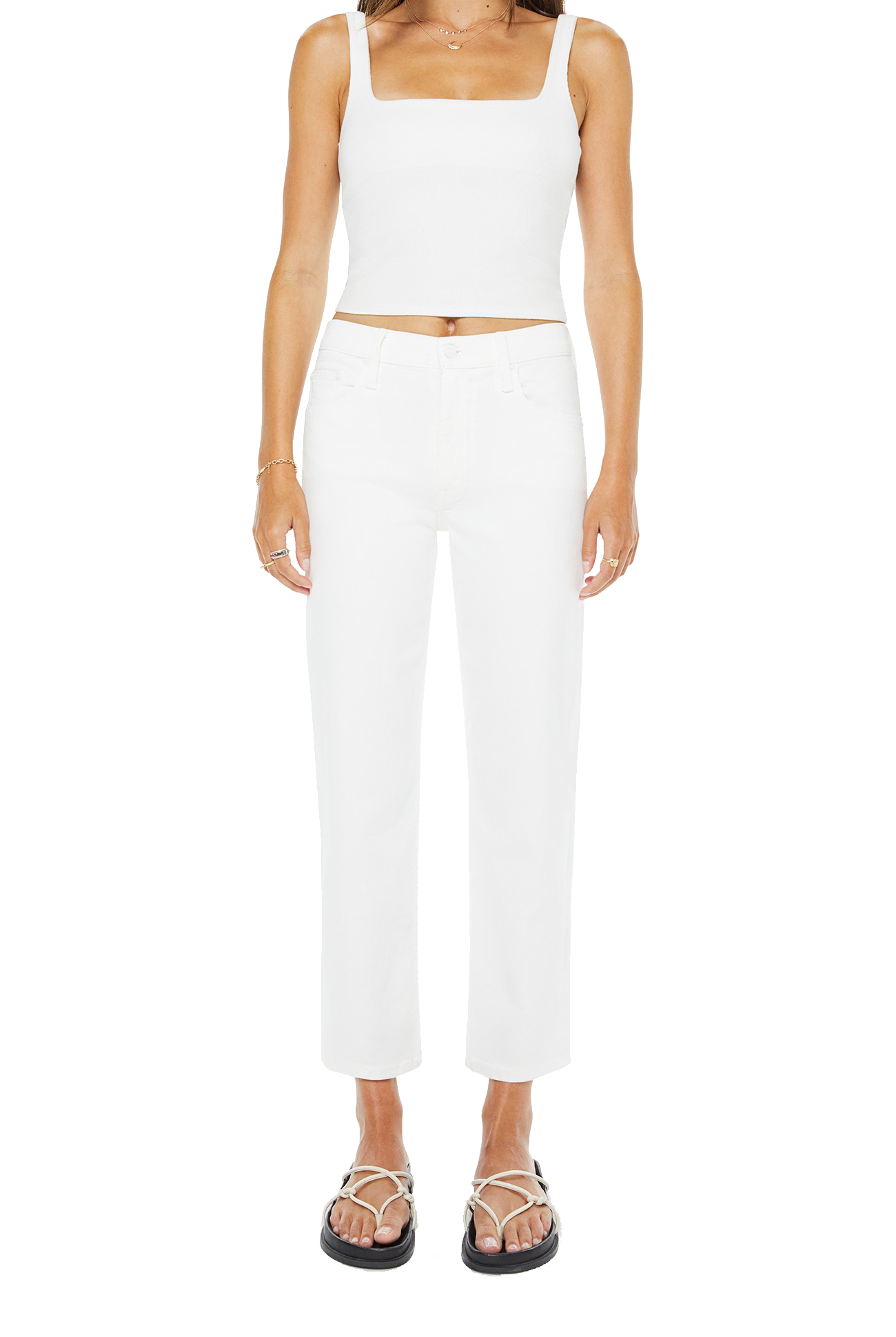 THE NEWBIE ANKLE JEAN - Jeans - Sassanova