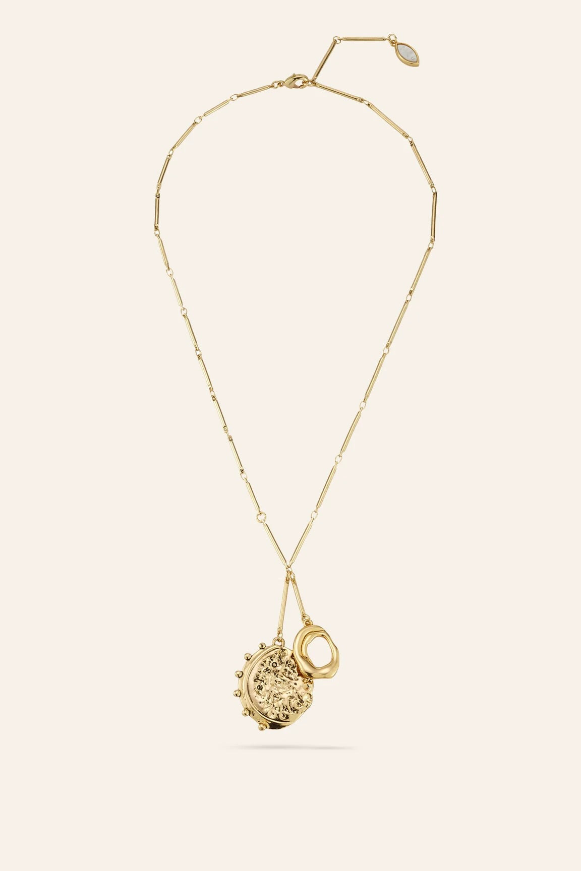 BLANCA CHARM NECKLACE- ANTQ GLD
sassanova