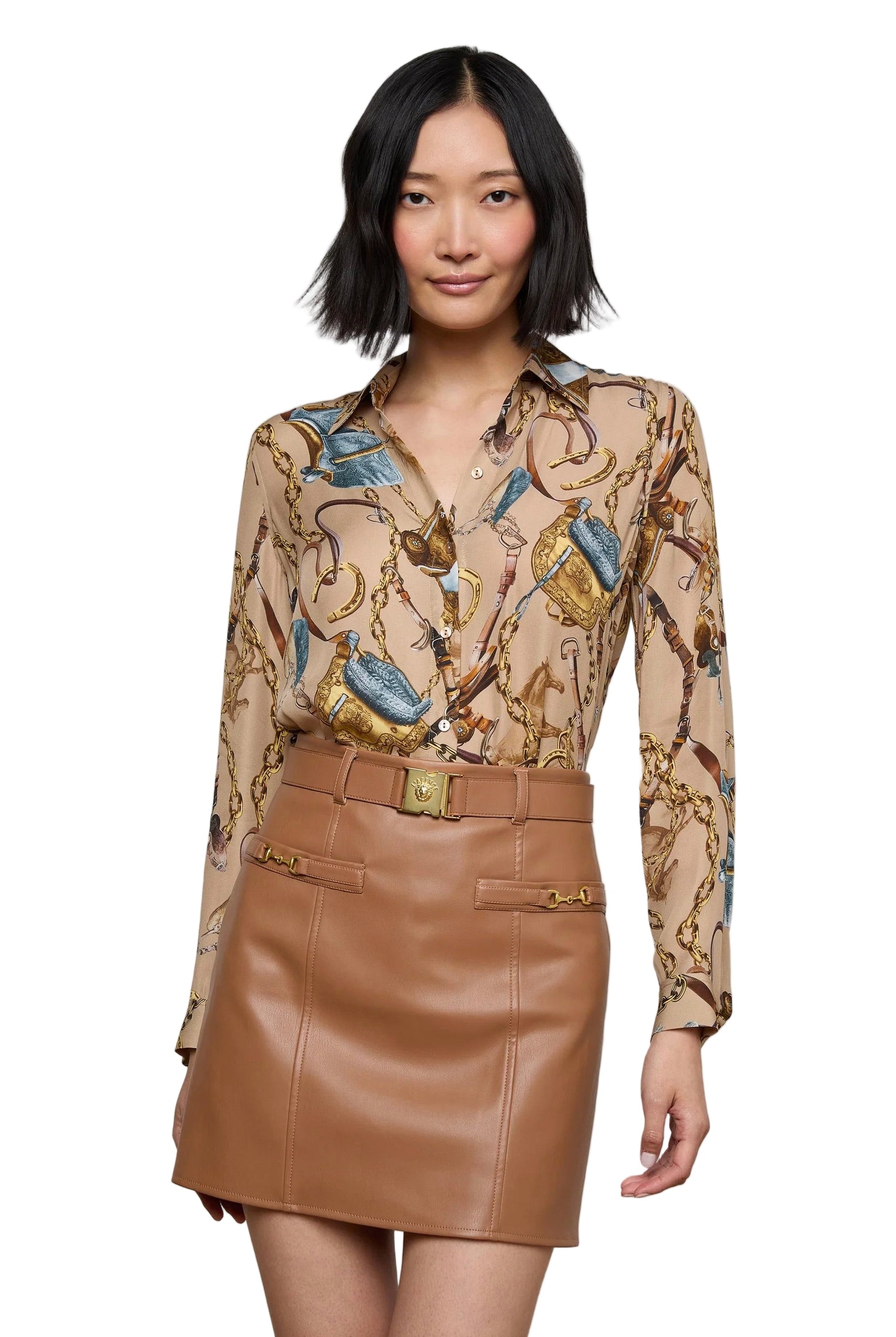 NINA LONG SLEEVE BLOUSE - Blouses - Sassanova