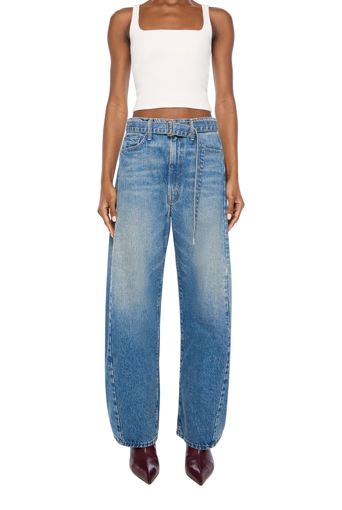 THE BELTED SPOONFUL NERDY JEAN Sassanova
