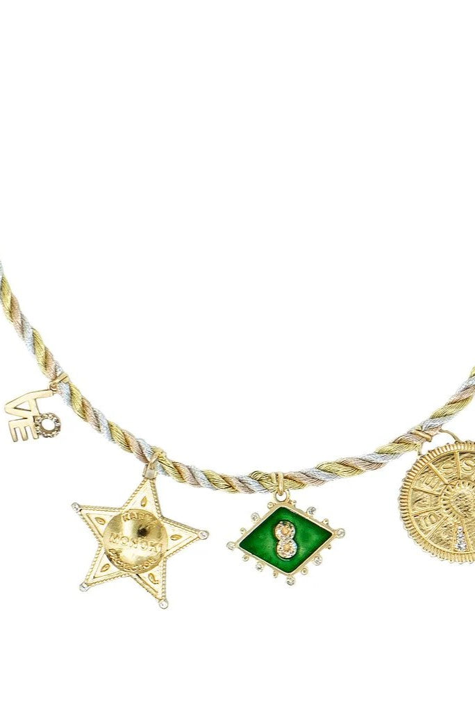 SHERIF NECKLACE- GOLD - Necklaces - Sassanova