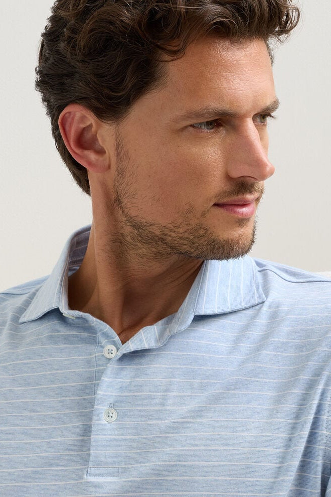 EXCURSIONIST STRIPED POLO - Short Sleeved Shirts - Novaman