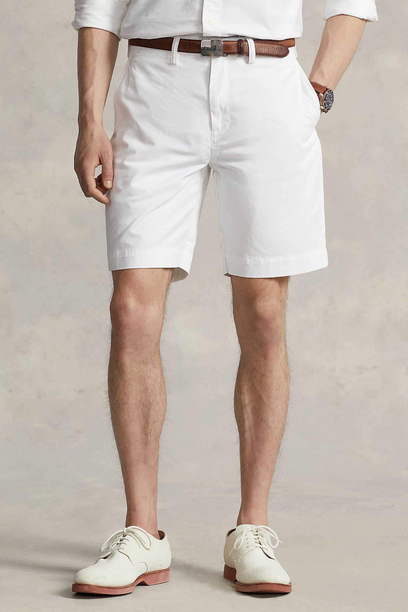 STRETCH CHINO SHORT - Shorts - Novaman