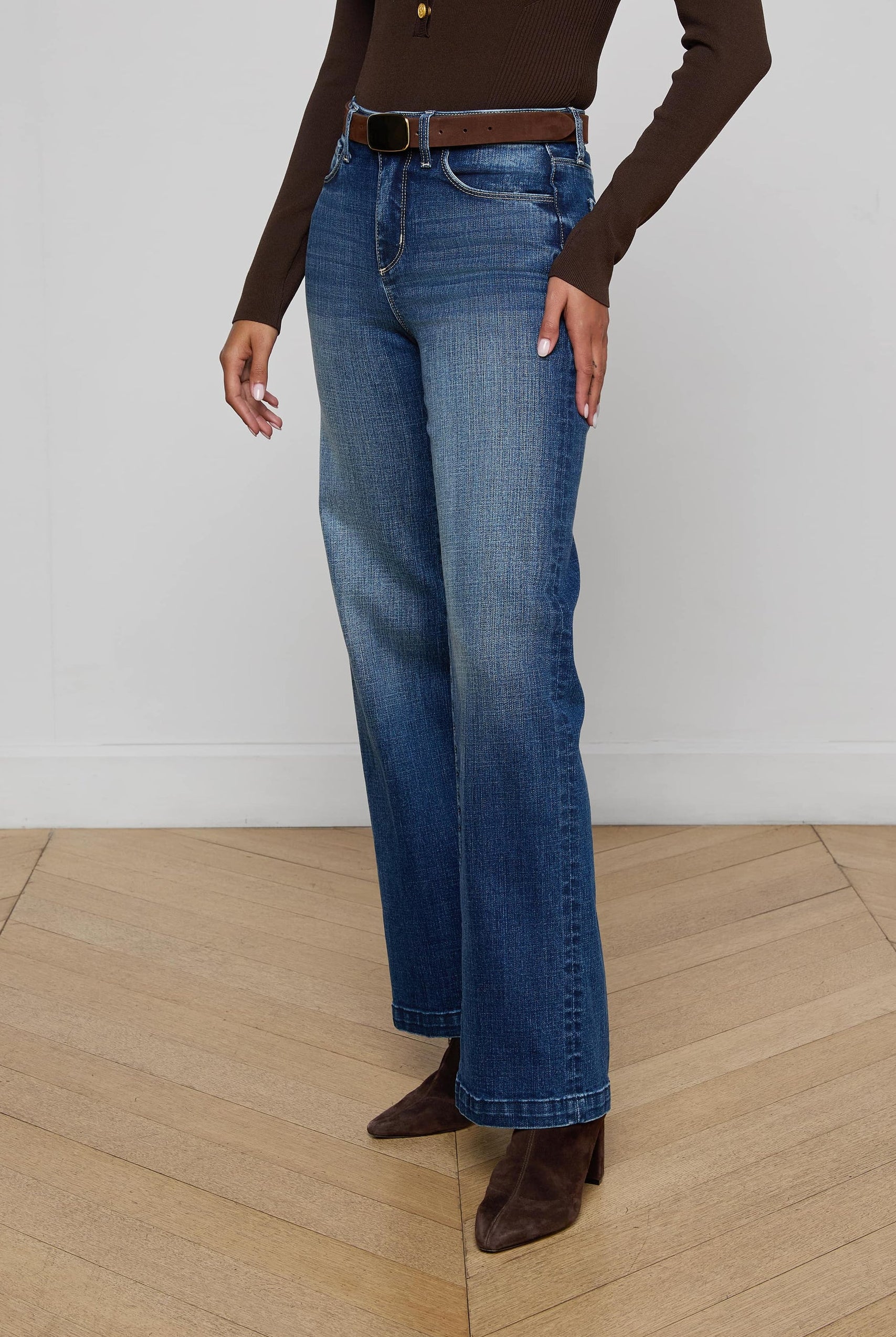 SCOTTIE H/R WIDE LEG - Jeans - Sassanova