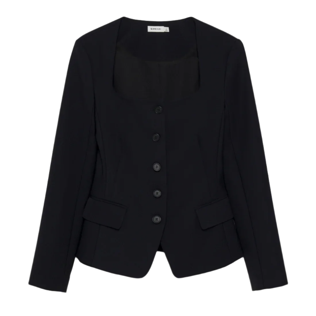 MARLOWE U-NECK JACKET - Jackets - Sassanova