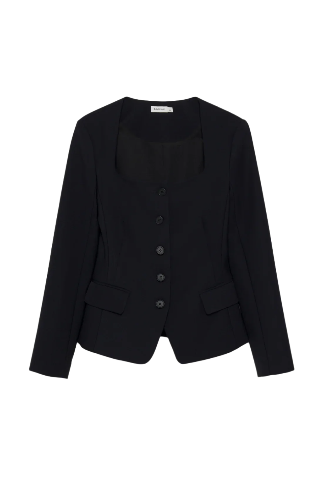 MARLOWE U-NECK JACKET - Jackets - Sassanova