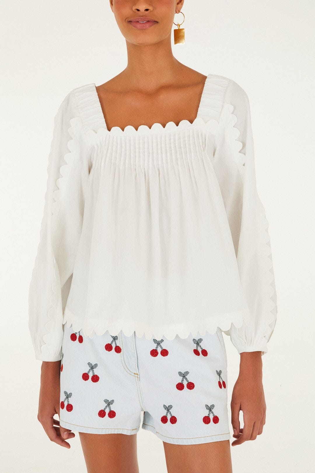 LONG SLEEVE BLOUSE - Blouses - Sassanova