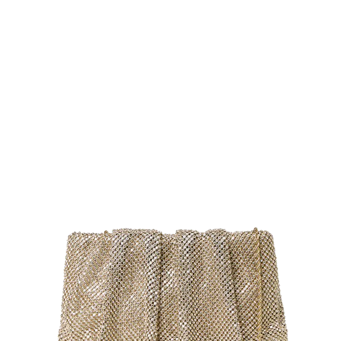 SERENA GATHERED CLUTCH - Handbags - Sassanova