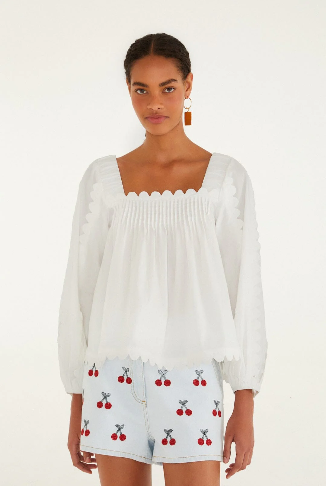 LONG SLEEVE BLOUSE - Blouses - Sassanova
