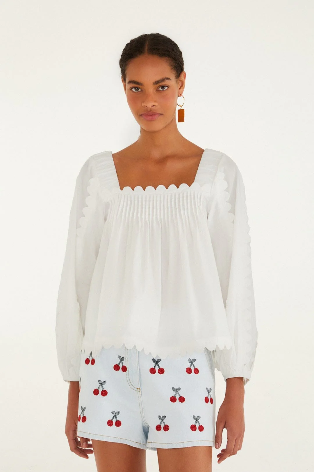 LONG SLEEVE BLOUSE - Blouses - Sassanova
