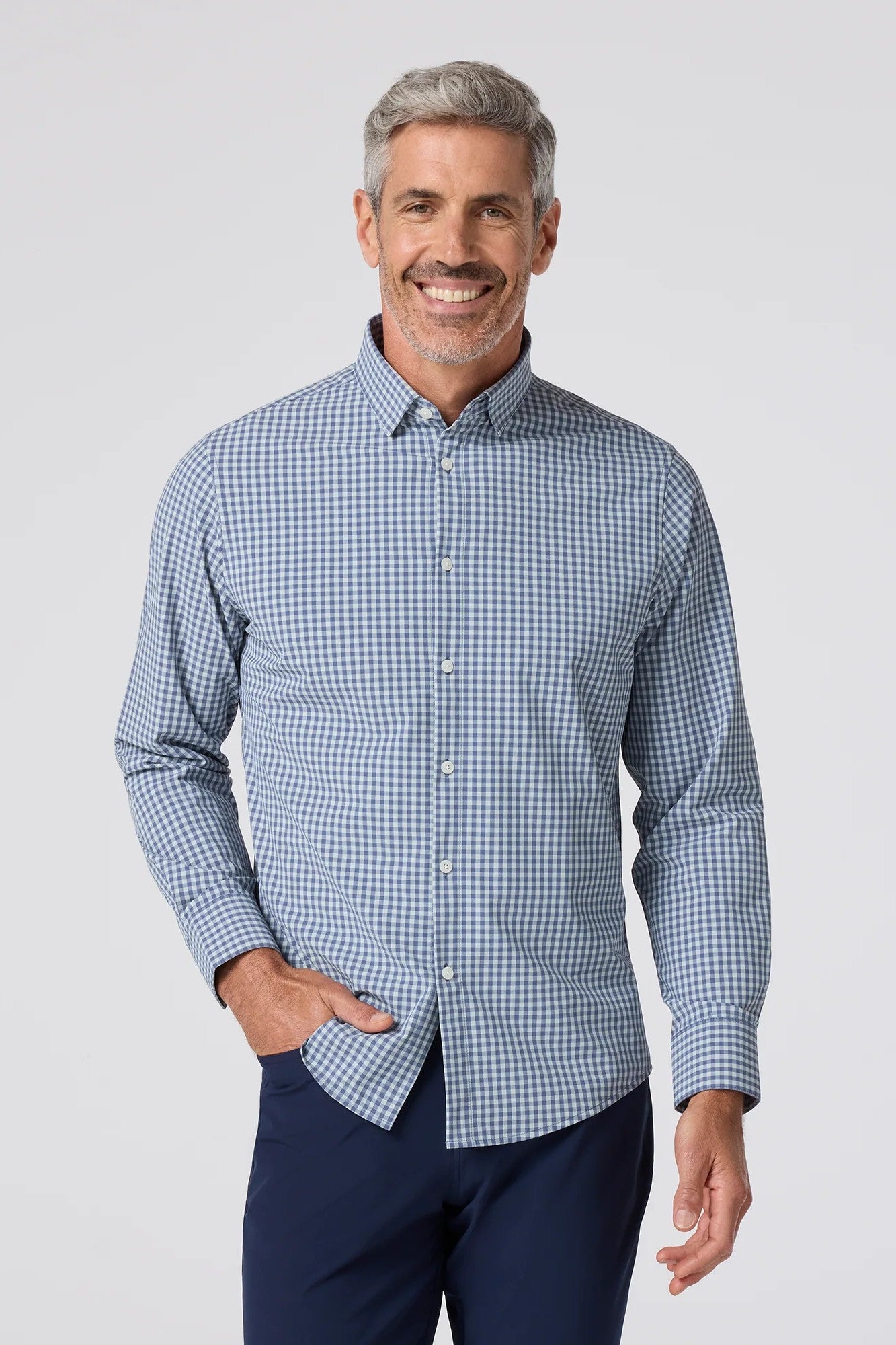 LEEWARD NO TUCK LS DRESS SHIRT-novaman