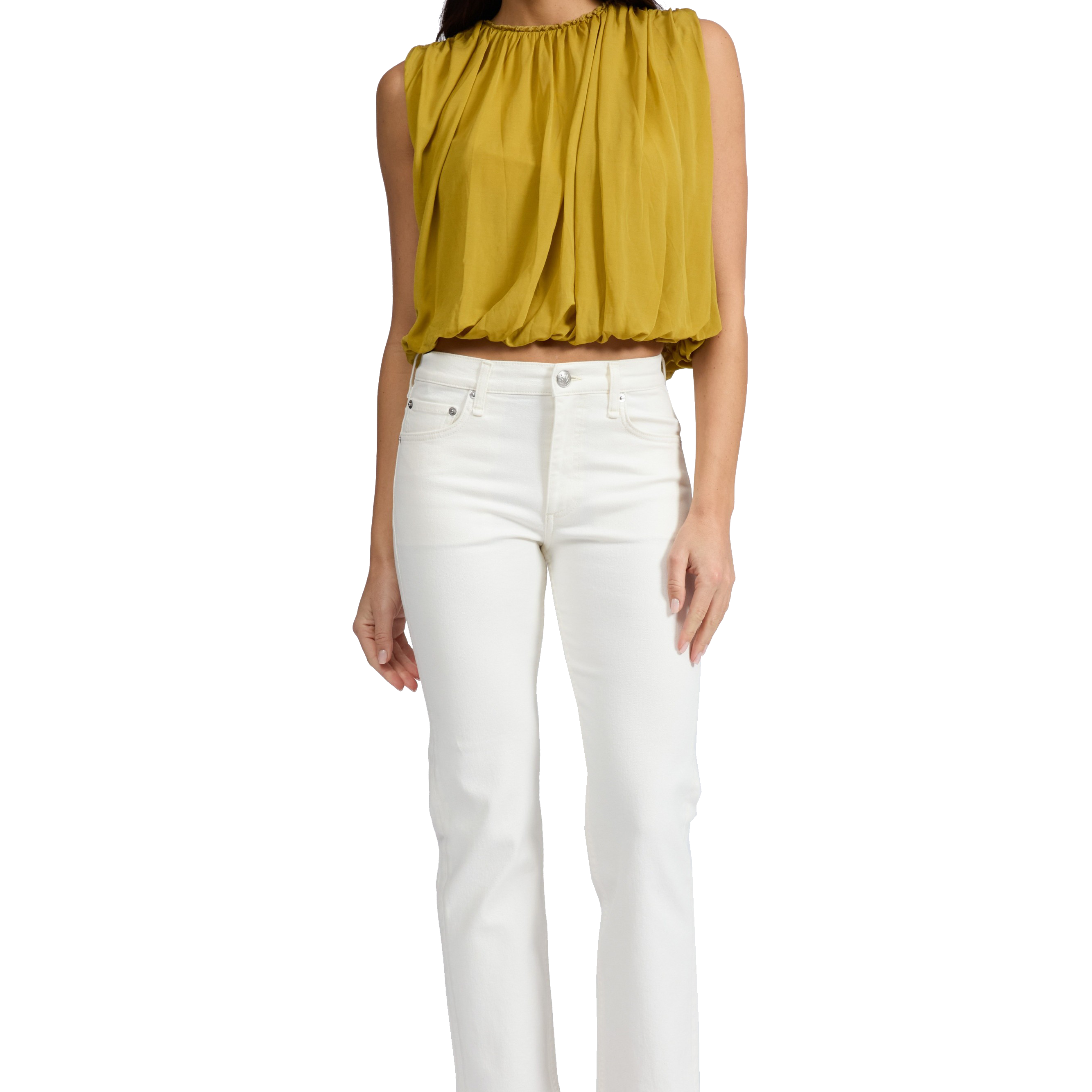HARLOW ANKLE STRAIGHT JEAN - Jeans - Sassanova