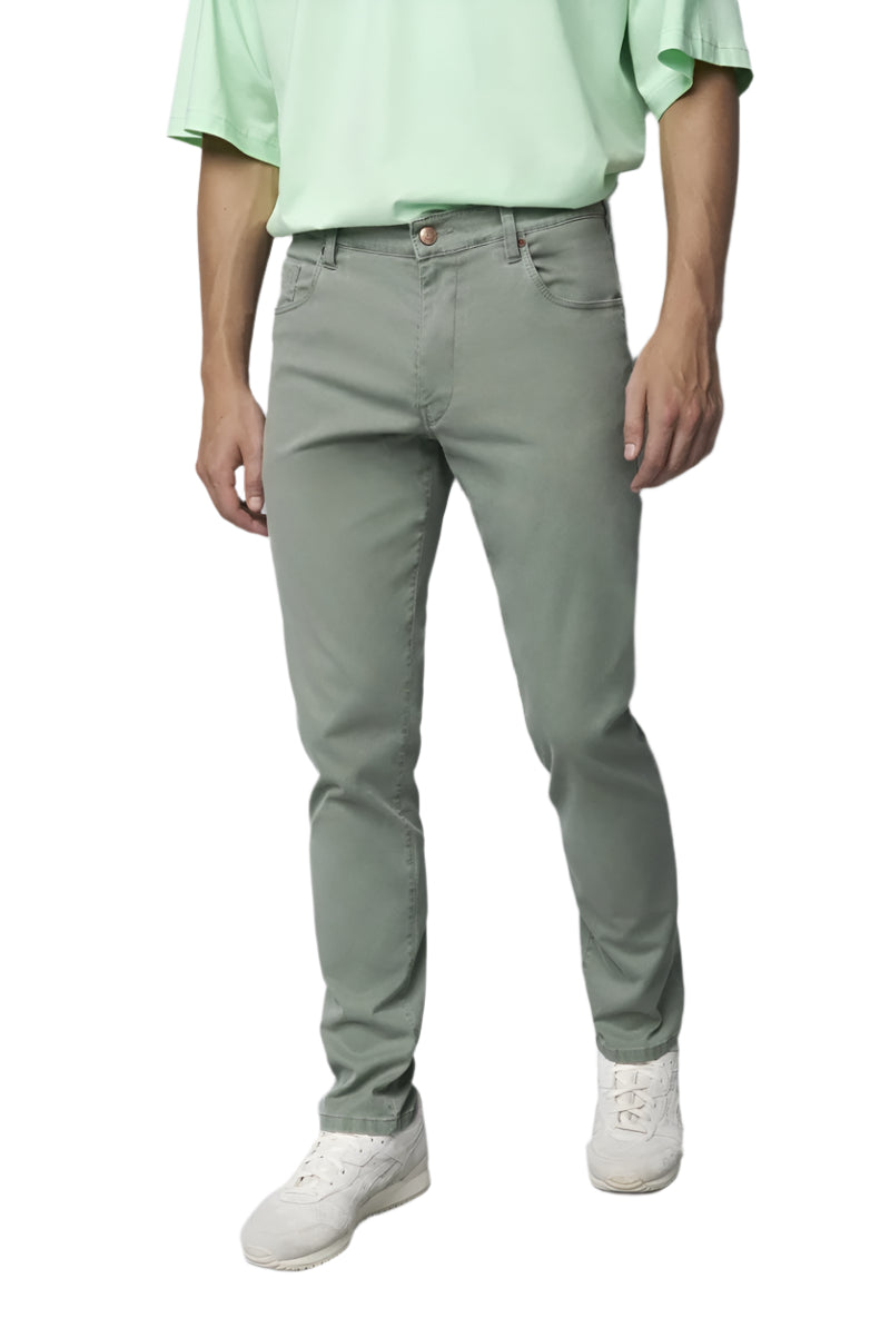 5 POCKET SLIM M5 PANT - Pants - Novaman