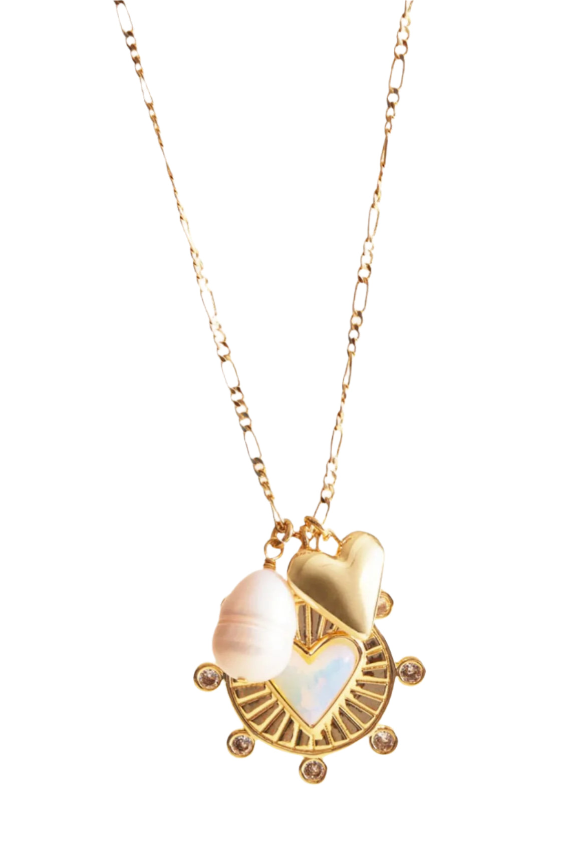 BACCHUS CHARM NECKLACE- GLD
sassanova