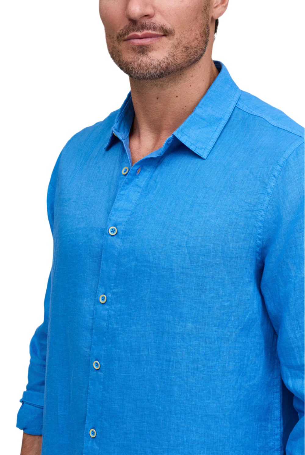 FAVORITE LONG SLEEVE LINEN SHIRT - Long Sleeved Shirts - Novaman