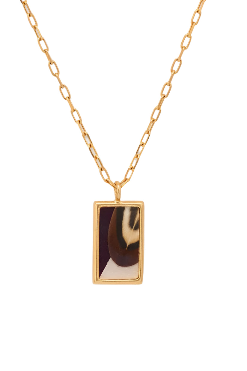 MOHANA RECTANGLE PENDANT NECKLACE
sassanova