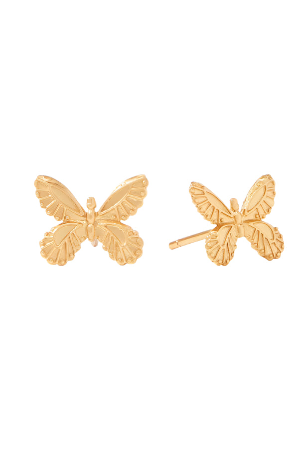 BUTTERFLY STUD EARRING- GOLD
sassanova