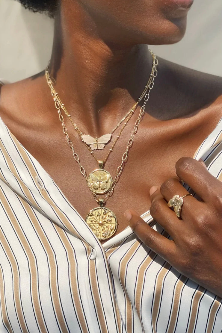 HOPE ORIGINAL NECKLACE- DRAWN LINK CHAIN
sassanova