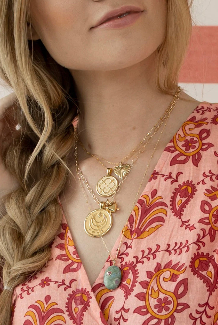 LOVE ORIGINAL NECKLACE- DRAWN LINK CHAIN - sassanova