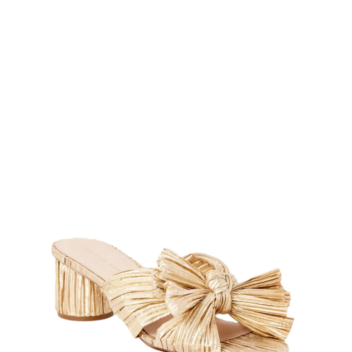EMILIA PLEATED BOW HEEL - Sassanova