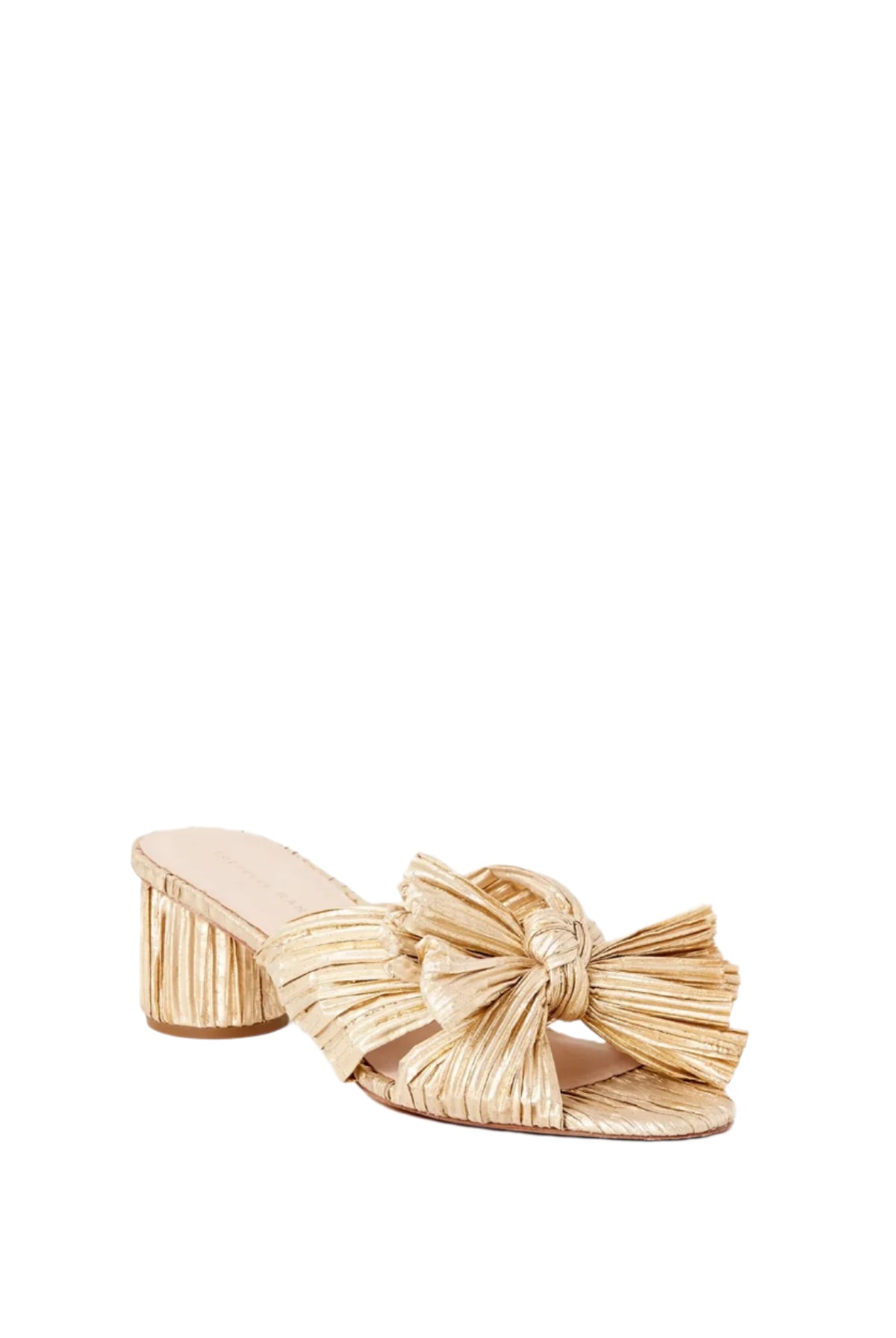 EMILIA PLEATED BOW HEEL - Sassanova