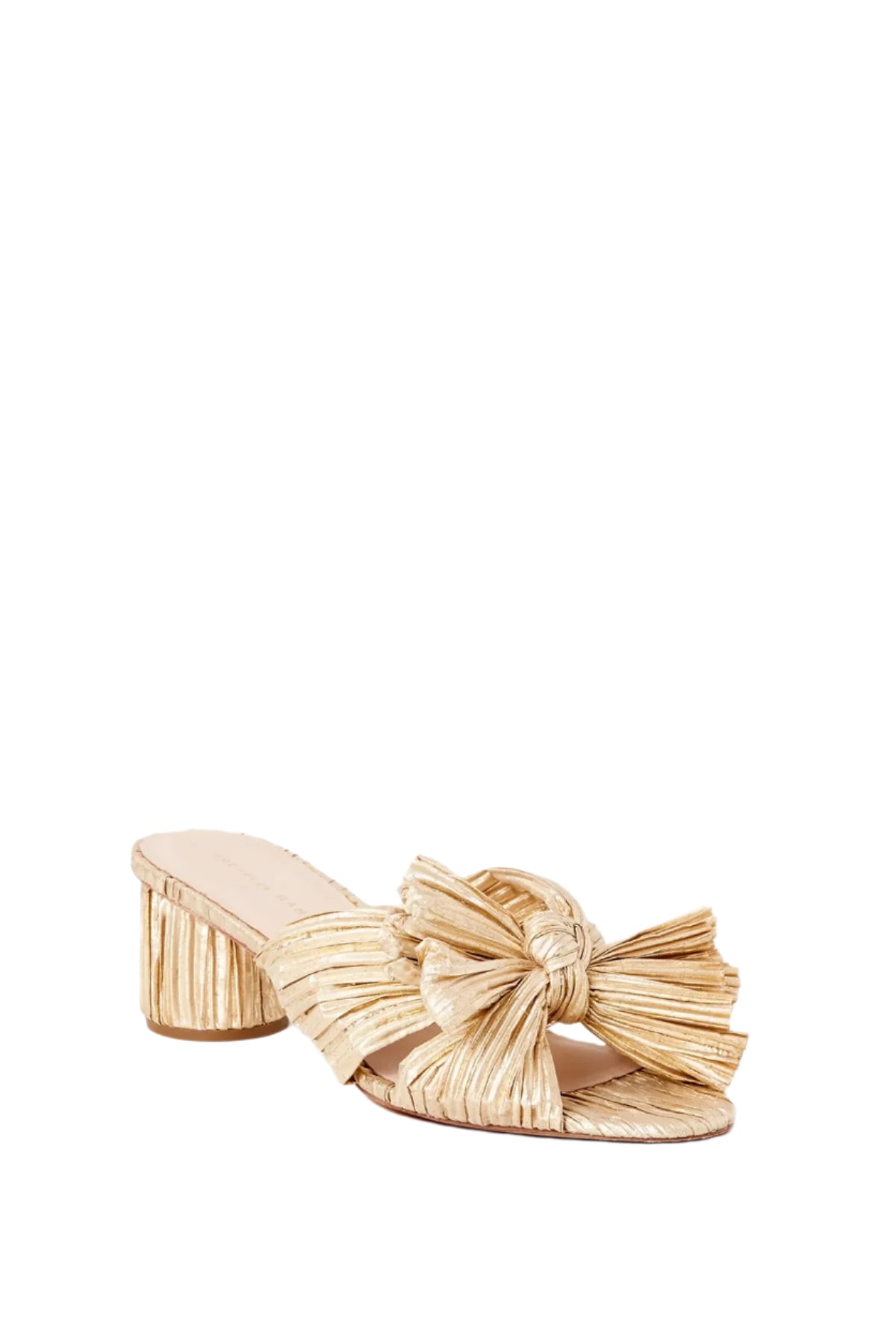 EMILIA PLEATED BOW HEEL - Sassanova