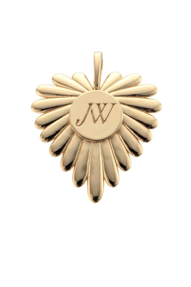 FULL HEART PENDANT NECKLACE - Necklaces - Sassanova