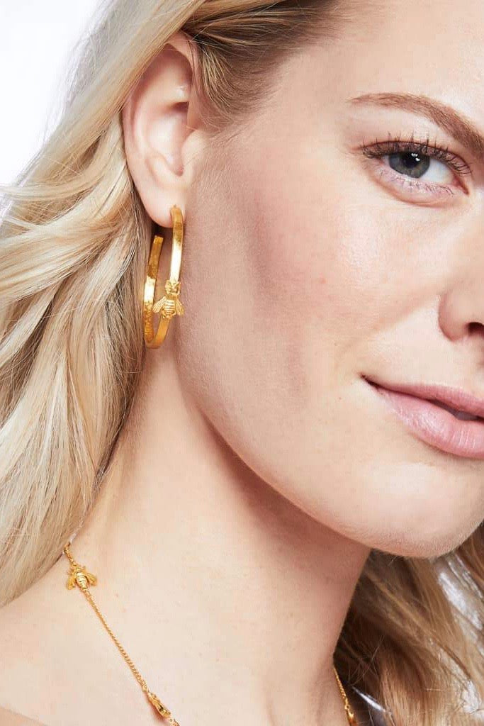 LARGE BEE HOOPS
sassanova