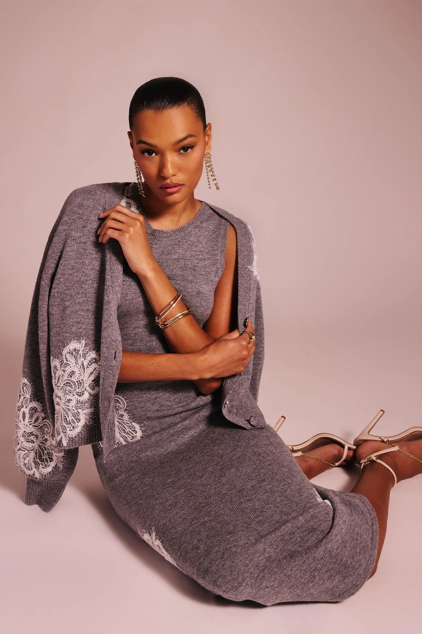 PERRY CARDIGAN - Sweaters - Sassanova