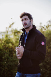 GREGOR WP WOOL FULLZIP BLACK