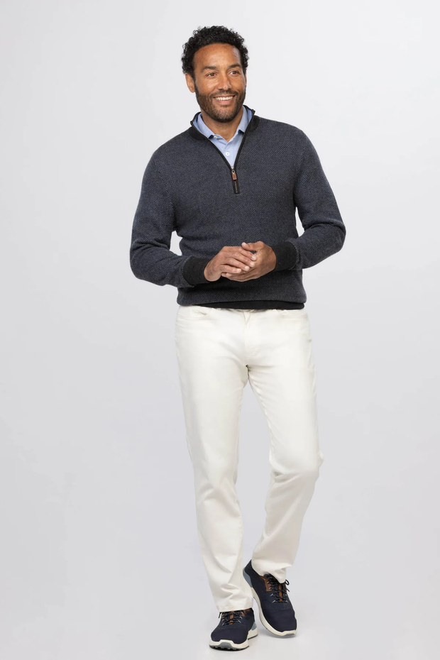 WALT BIRDSEYE 1/4 ZIP PULLOVER