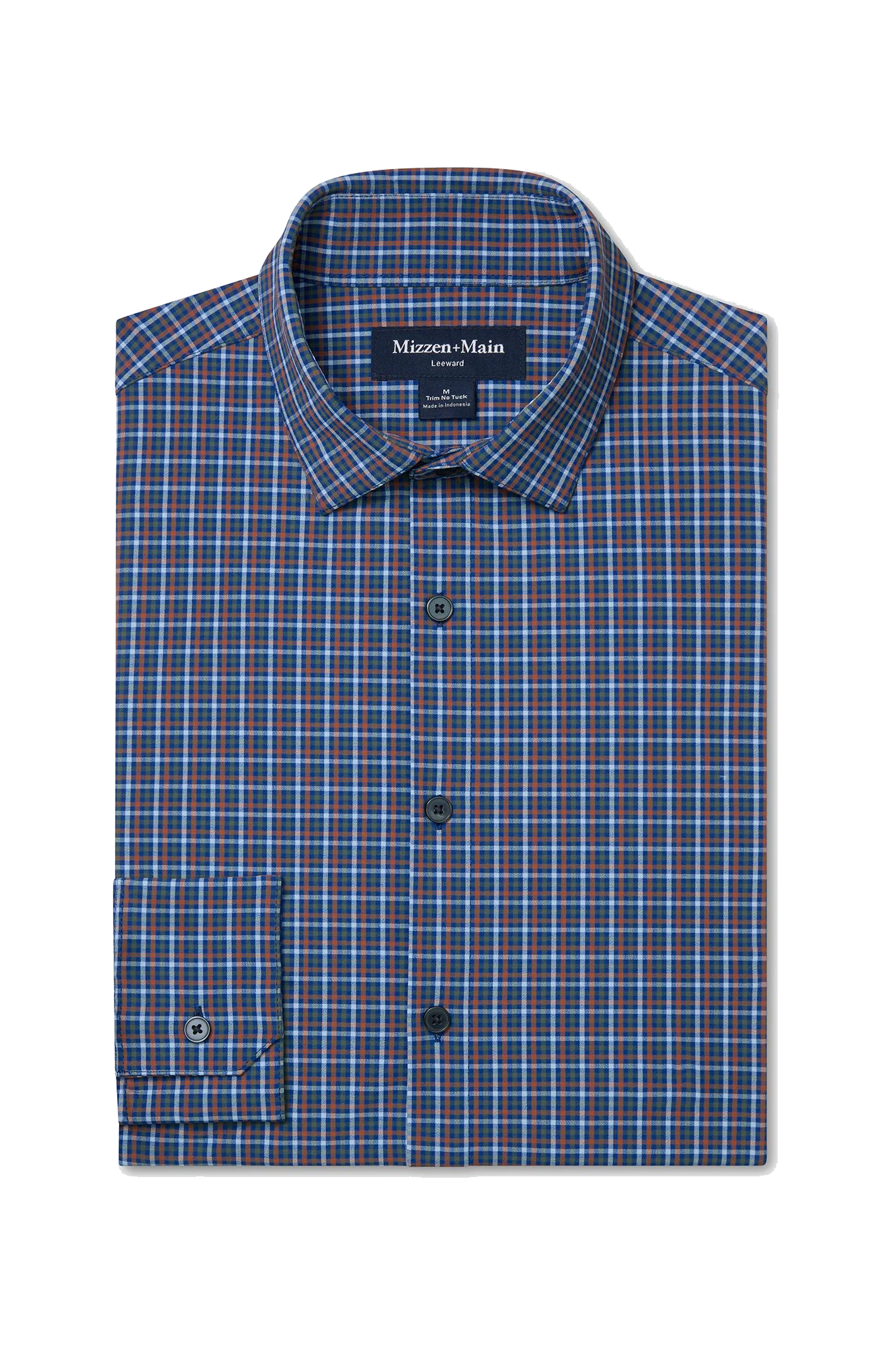 LEEWARD NO TUCK LS DRESS SHIRT - Woven Sport Shirts - Novaman