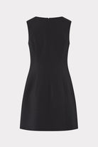 SAYLOR CAMELLIA APPLIQUE CREPE MINI DRESS - Dresses - Sassanova