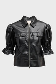 LT VEGAN LEATHER HOLLY JACKET