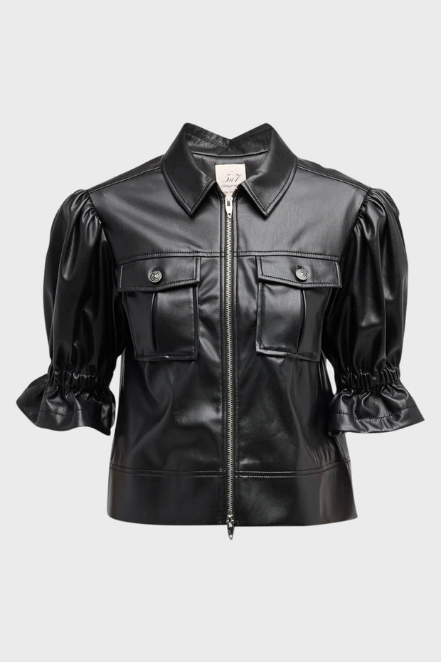 LT VEGAN LEATHER HOLLY JACKET