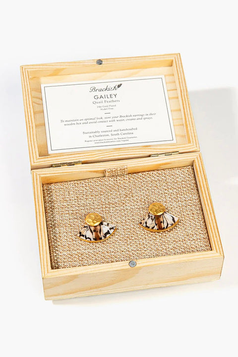 GAILEY FAN EARRING
